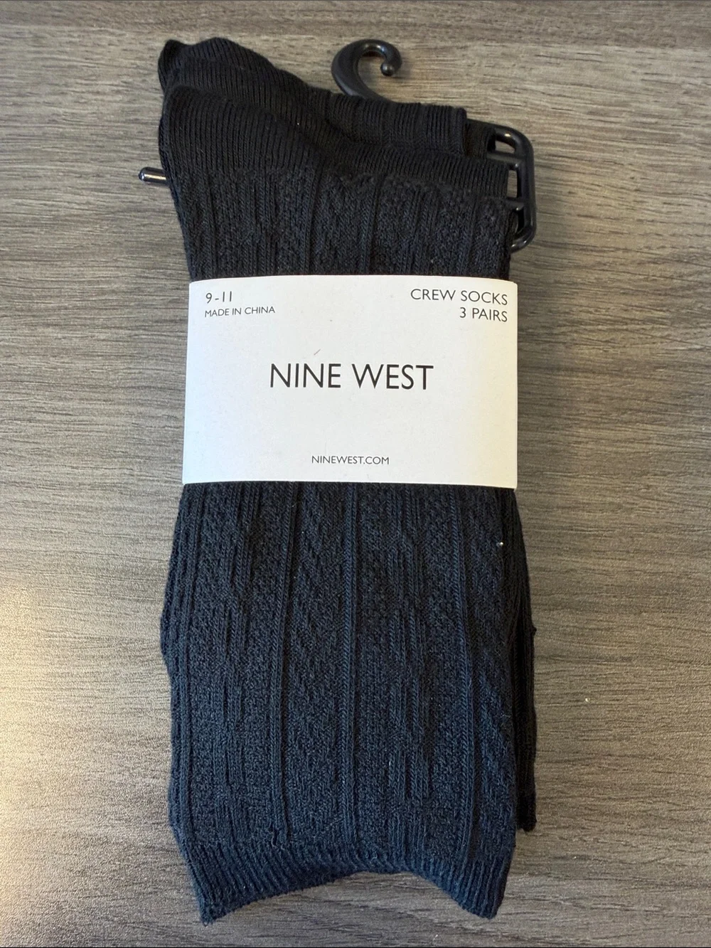 NWT Bundle of 9 Pairs of Nine West Crew Socks & Liners (Sz 9-11)
